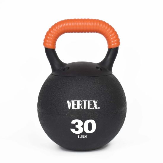 VirtuFit Kettlebell - Rubber/Chroom - 12 kg